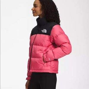 Pink NorthFace Puffer Jacket